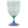 Set di 2 calici da vino blu-verdi di Fleury