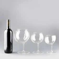 Set di 6 Calici da Vino Bubble L
