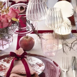 Set di 4 Calici da vino rosso Millerighe
