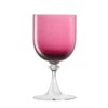 Set di 6 calici da vino twisted Rubino rossi