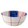 Set di 4 ciotole di frutta Tartan