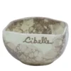 Set di 4 ciotole in ceramica con motivo in marmo avorio Pinzimonio