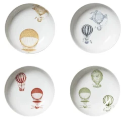 Set di 4 Ciotole Mongolfiere