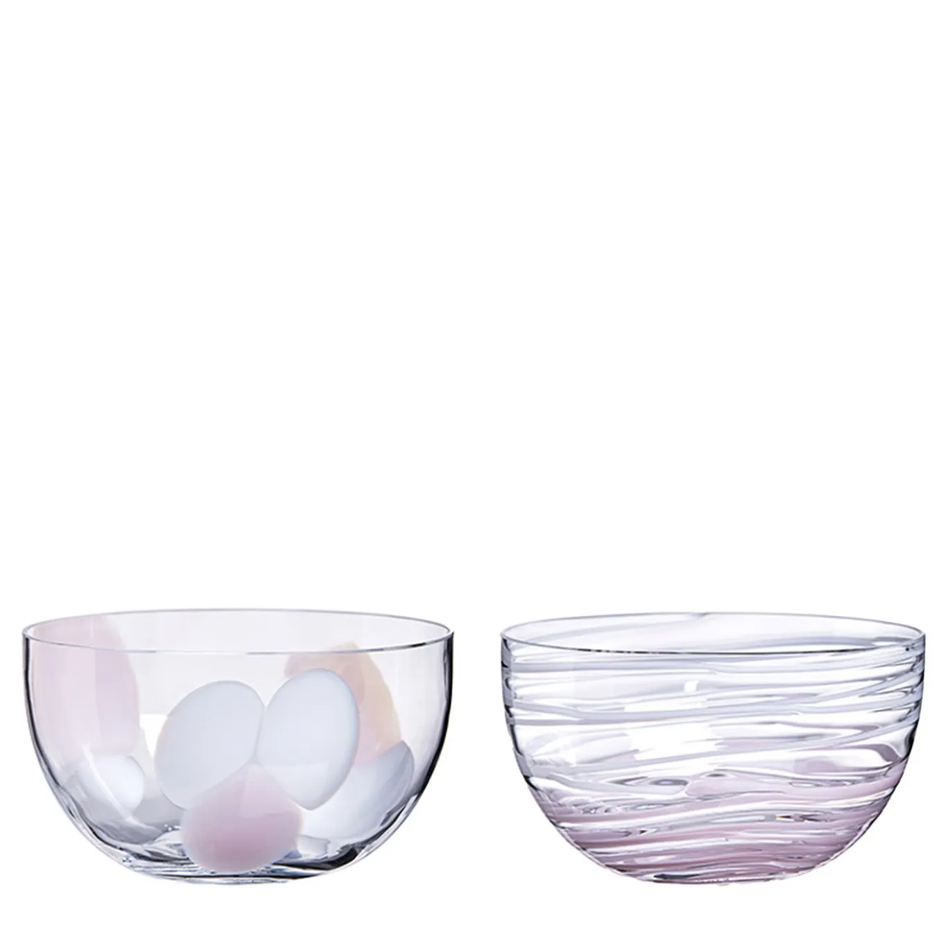 Set di 2 ciotole rosa Le Diverse
