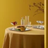 Set di 2 ciotole Wheat Berry in metallo argentato