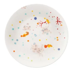 Set di due piatti da portata Seabed White