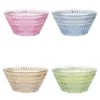 Set di 4 fruttiere Diamante Polychrome