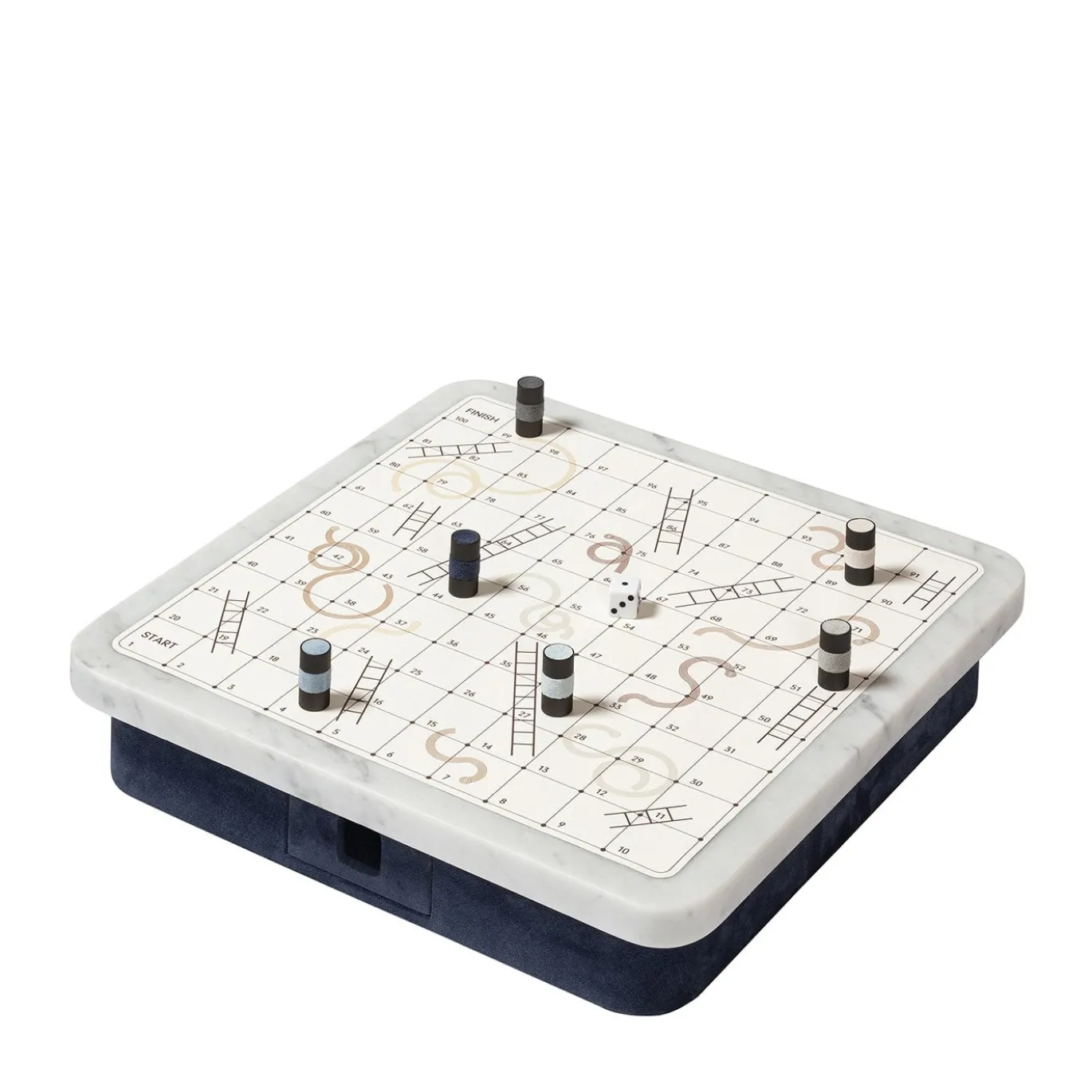 Set di gioco Delos per serpenti e scale in marmo