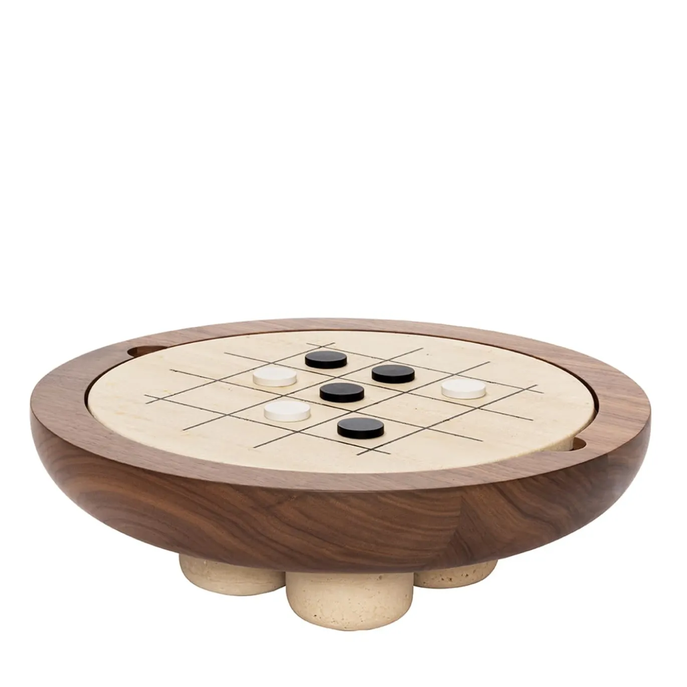 Set di gioco Mocambo Muehle Tic Tac Toe Design di Simone Fanciullacci