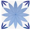 Set di 4 piastrelle Artech Tipo Fiore di Loto