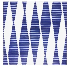 Set di 25 piastrelle Bauhaus blu tipo 15