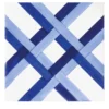 Set di 25 piastrelle Bauhaus blu tipo 6