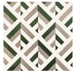 Set di 4 piastrelle Bauhaus 50 Tipo 9