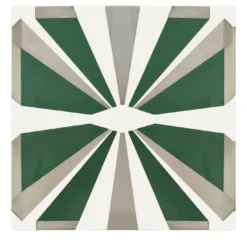 Set di 4 piastrelle Bauhaus 50 Tipo 25