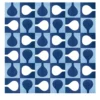 Set di 25 piastrelle Blu Ponti Decorazione Tipo 20 di Gio Ponti