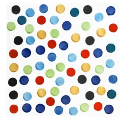 Set di 25 piastrelle Collezione Dot 3 Puntini di Alessandro Mendini