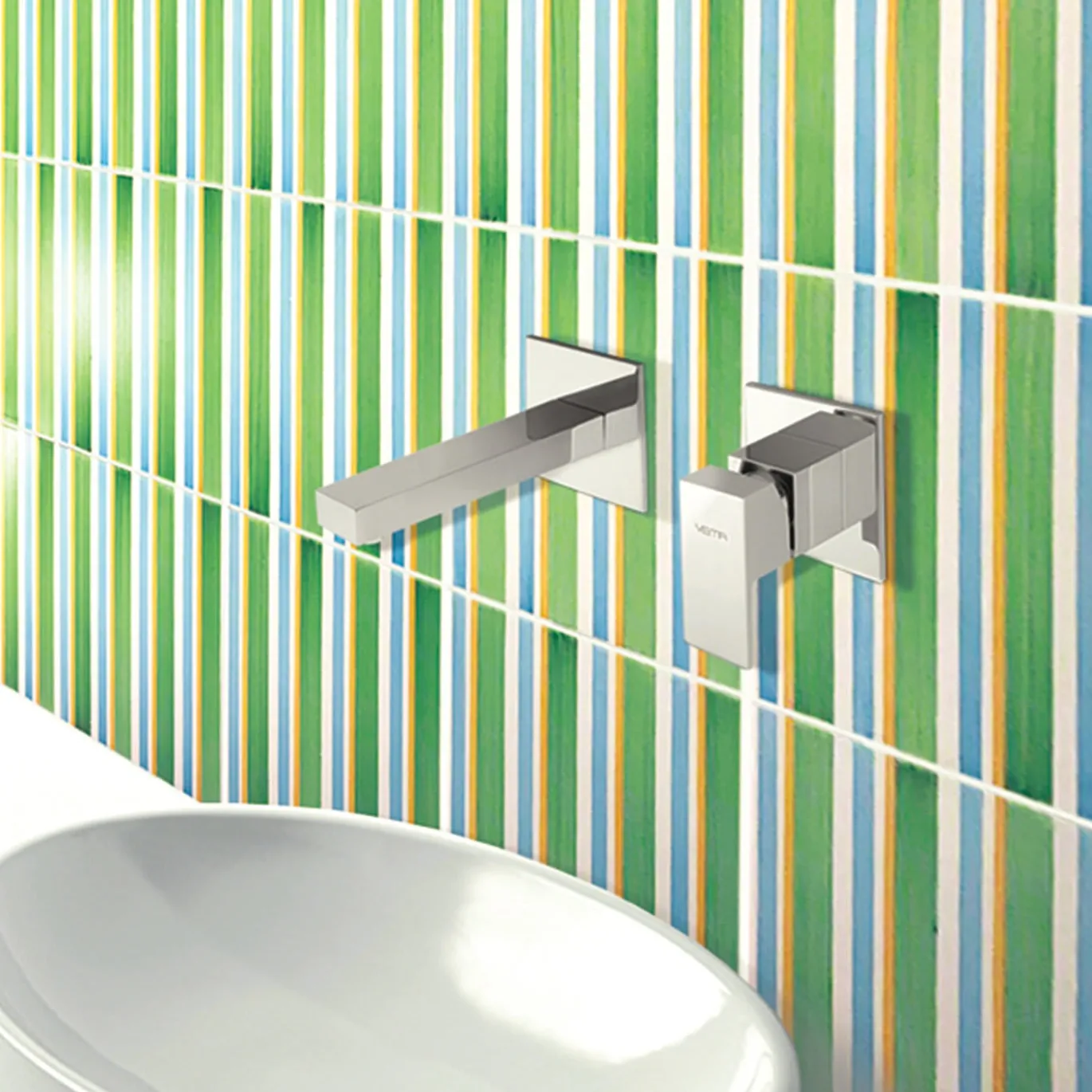 Set di 25 piastrelle Lineamenti Mareola