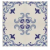 Set di 25 piastrelle MaVi Blu Tipo Scogliera