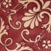 Set di 25 piastrelle rosse Ieranto Collezione Fiori Scuri