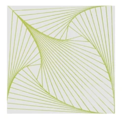 Set di 25 piastrelle verdi CeramicOp 4040