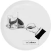 Set di 6 piatti Bauhaus Lecorbusier Plate