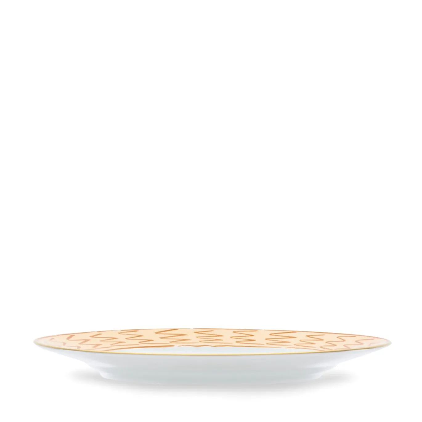 Set di 6 piatti da cena in terracotta Il Viaggio di Nettuno