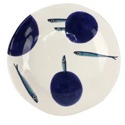 Set di 6 piatti da cena irregolari
