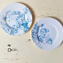set di 2 piatti da dessert Blue Summer #1