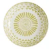 Set di 2 piatti da minestra Grafismi Yellow #2