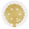 Set di 6 piatti da pane Baroqeat Oro di Salvatore Spataro