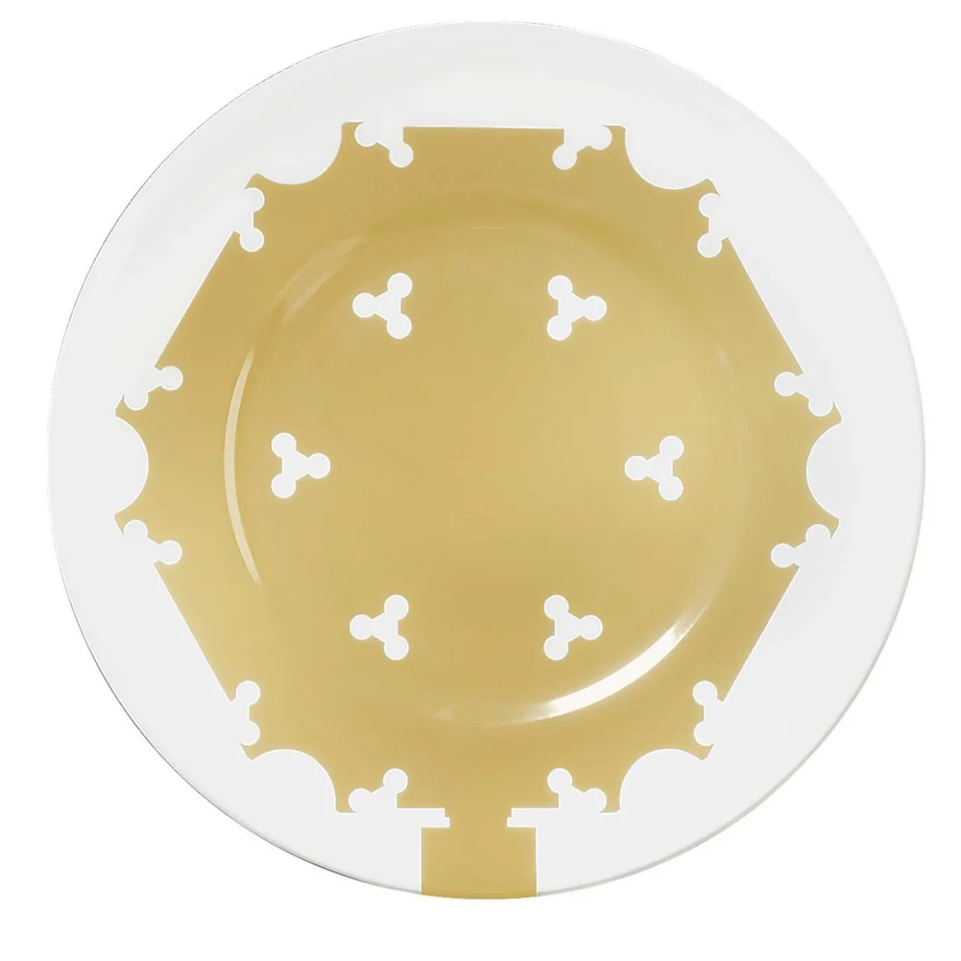 Set di 6 piatti da pane Baroqeat Oro di Salvatore Spataro
