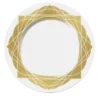 Set di 6 piatti da portata Baroqeat Oro di Salvatore Spataro