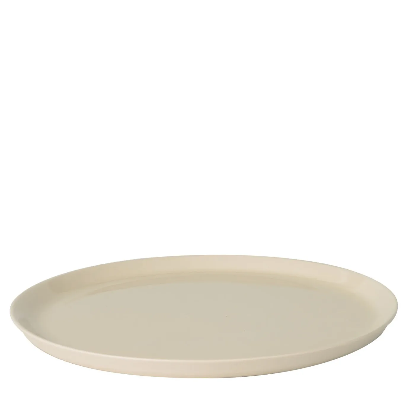Set di 4 piatti da portata in ceramica bianca
