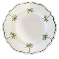 Set di 6 piatti da pranzo in ceramica Palm Trees Everywhere #2