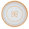 Set di 4 piatti da zuppa in ceramica arancione Luminaria
