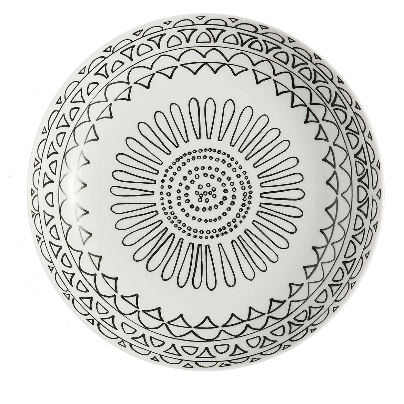 Set di 2 piatti fondi Grafismi #4