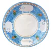 Set di 6 piatti fondi tondi azure Cortile 38cm