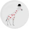 Set di 6 piatti Giraffa