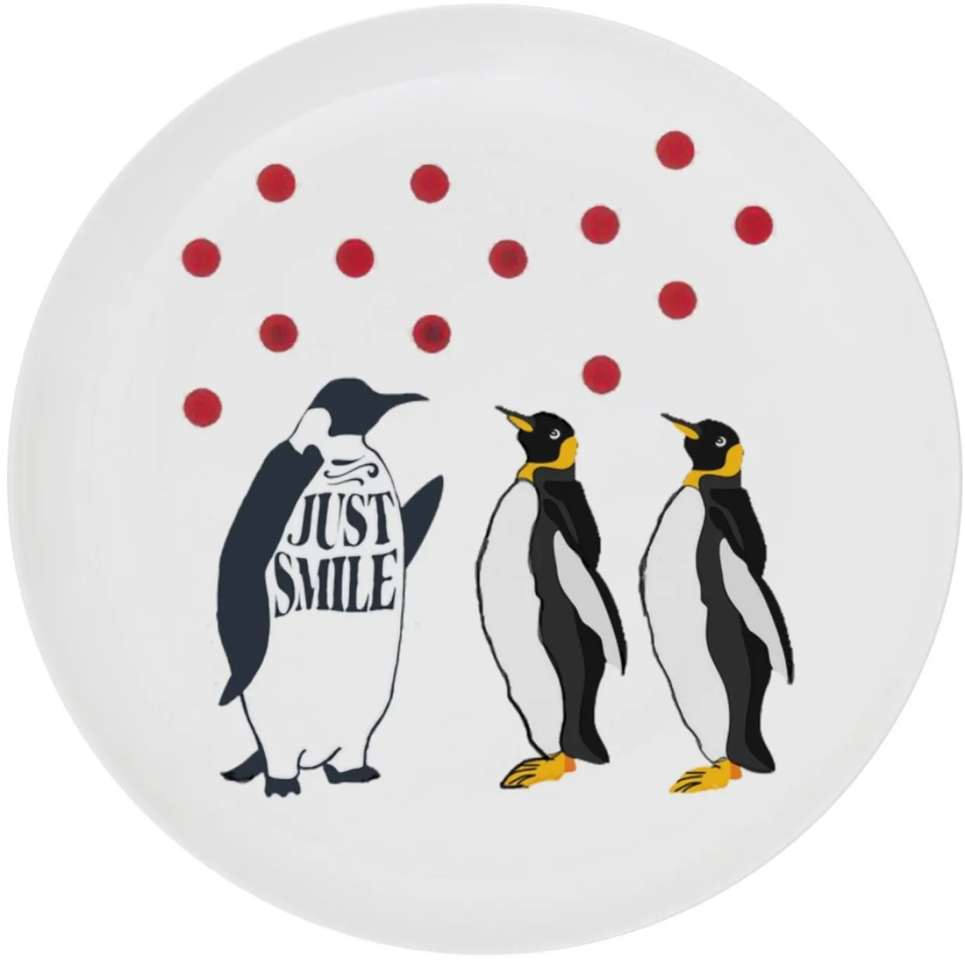 Set di 6 piatti Just Smile