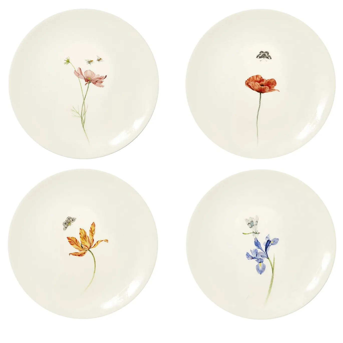 Set di 4 Piattini da Dessert Bloom #3