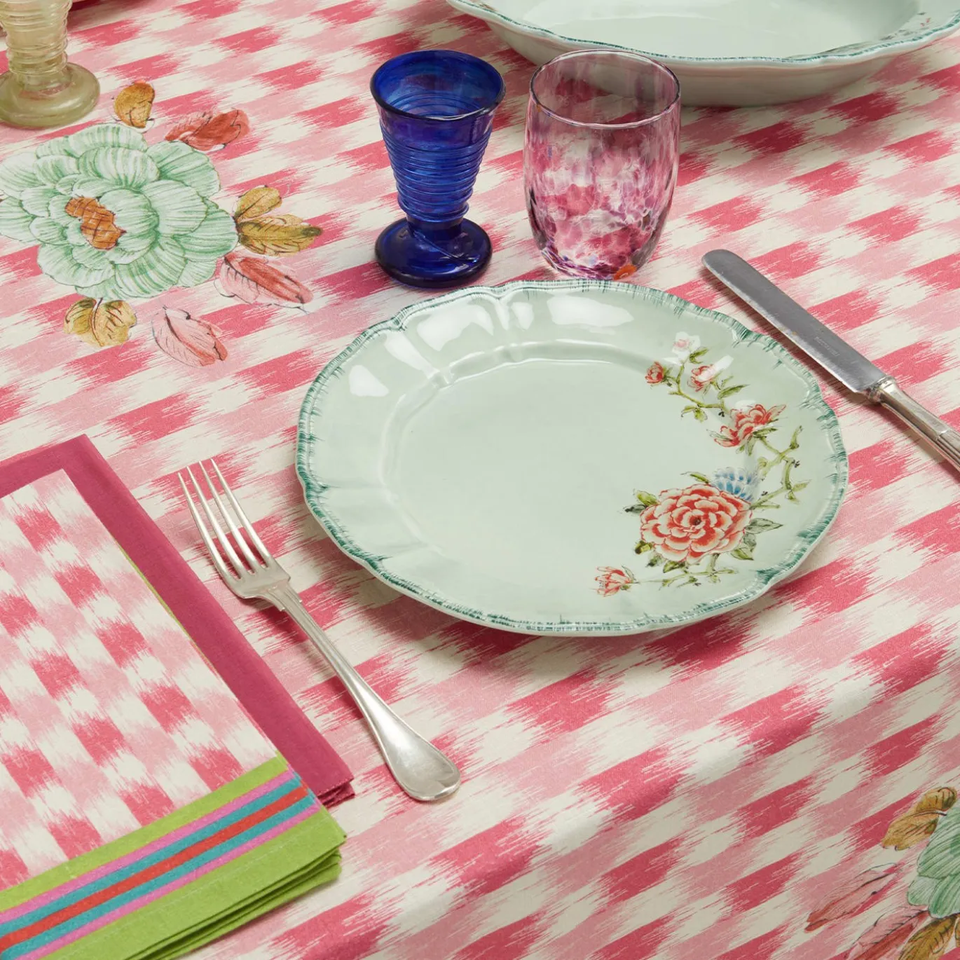 Set di 3 Piattini da Dessert Veranda Celadon