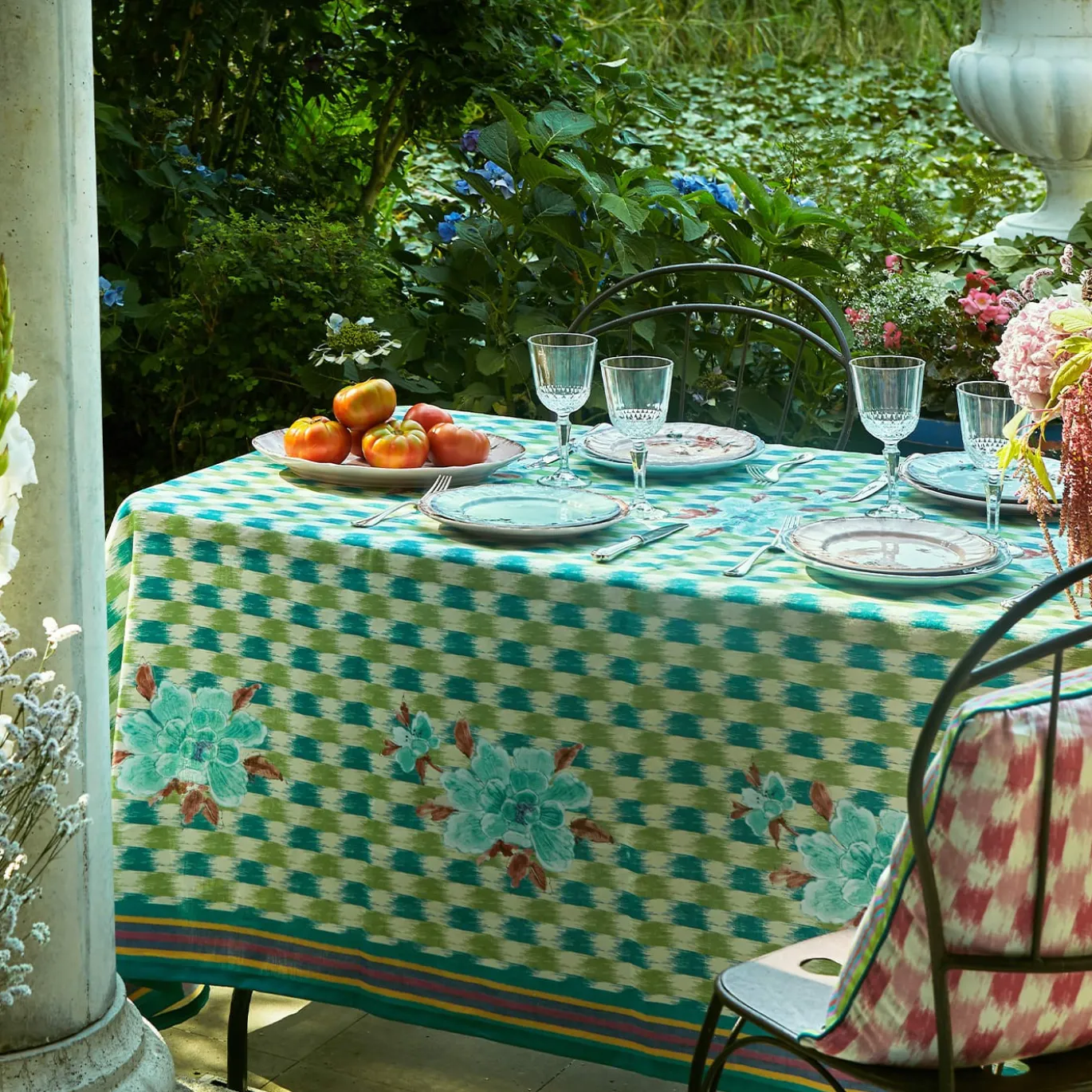 Set di 3 Piattini da Dessert Veranda Rosa