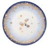 Set di 2 Piatti Piani Apollo Bianco in Porcellana Blu