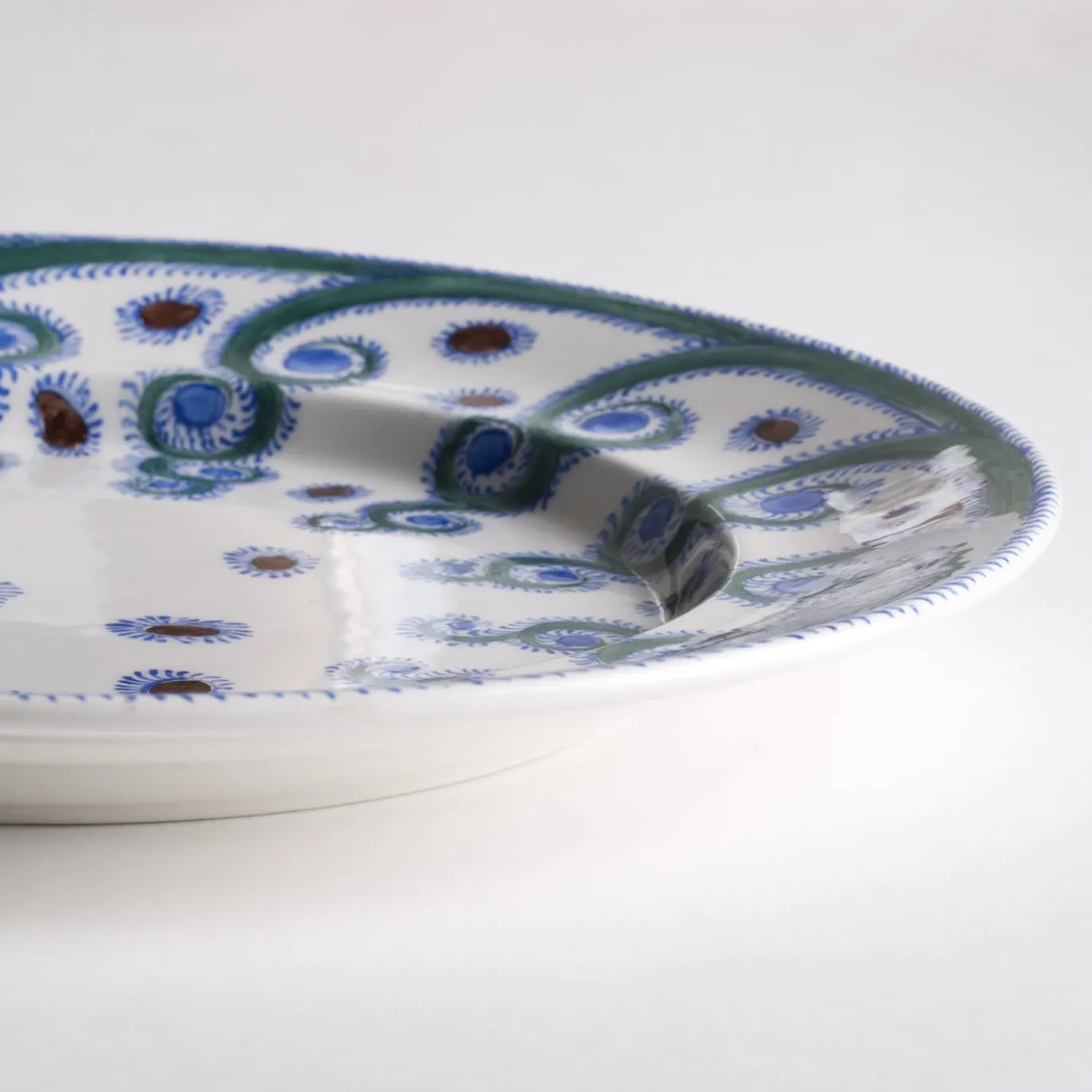 Set di 4 Piatti Piani Iznik