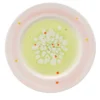 Set di 2 piatti piani verdi Spring