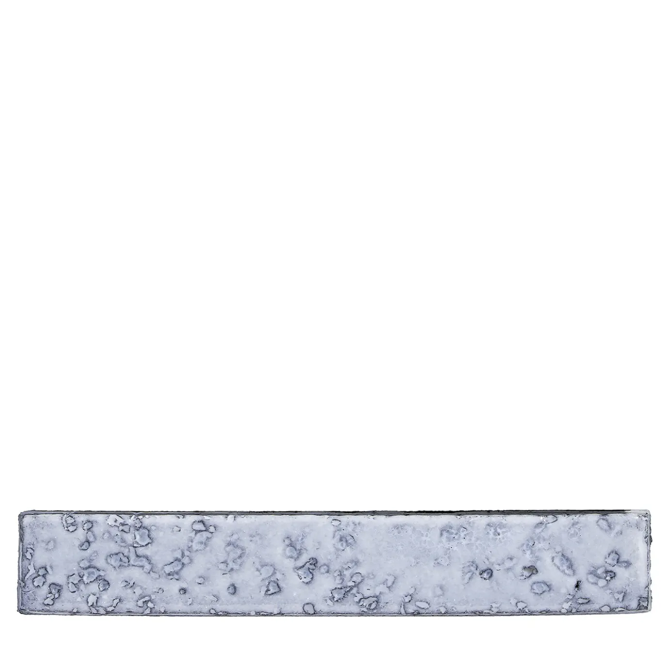 Set di 8 poggia posate Stilo Grigio Artico in ceramica vetrificata smaltata