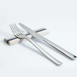 Set di 8 poggia posate Stilo Latte in argilla refrattaria