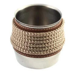 Set di 2 portacucchiai beige