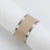 Set di 2 porta tovaglioli Madeleine Cappuccino Beige