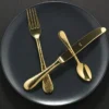 Set di posate da 5 pezzi Epoque Oro